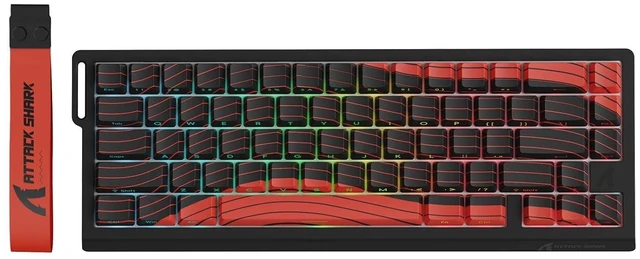 Alt view image 2 of 2 - X68 PRO HE Wireless Rapid Trigger Gaming Keyboard with Adjustable Actuation,8K Polling Rate,Hall Eff