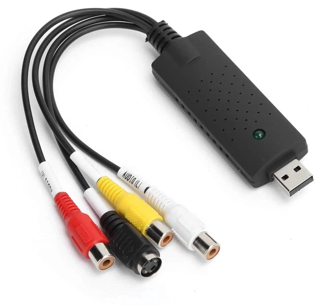 Alt view image 5 of 7 - USB 2.0 Audio Video Capture Card Adapter, AV Composite & SVideo Video Collection Card, Compatible with XP/Vista/7/8/10/Linux Operating Systems