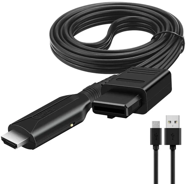 Alt view image 2 of 7 - N64 to HDMI Converter Adapter, 1080P/720P HD Audio Video Output HDMI Link Cable, Plug and Play Compatible with N64 Game Console
