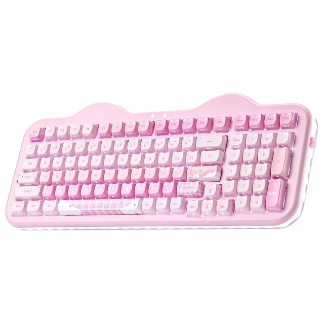 Alt view image 2 of 2 - C98 Wireless Mechanical Keyboard with Number Pad,98 Key BT5.0/2.4G/USB-C Hot Swap Gasket Mount Keybo