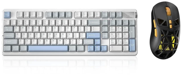 Alt view image 2 of 2 - LEOBOG A98 Wireless Mechanical Keyboard and Mouse Combo,RGB Backlit Rechargeable 8000mAh Battery, Cr