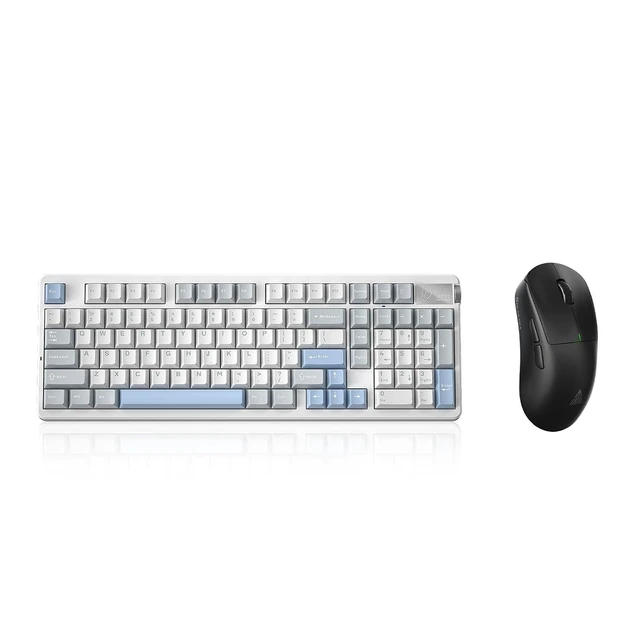 Alt view image 2 of 2 - LEOBOG A98 Wireless Mechanical Keyboard and Mouse Combo, RGB Backlit Rechargeable 8000mAh Battery, C