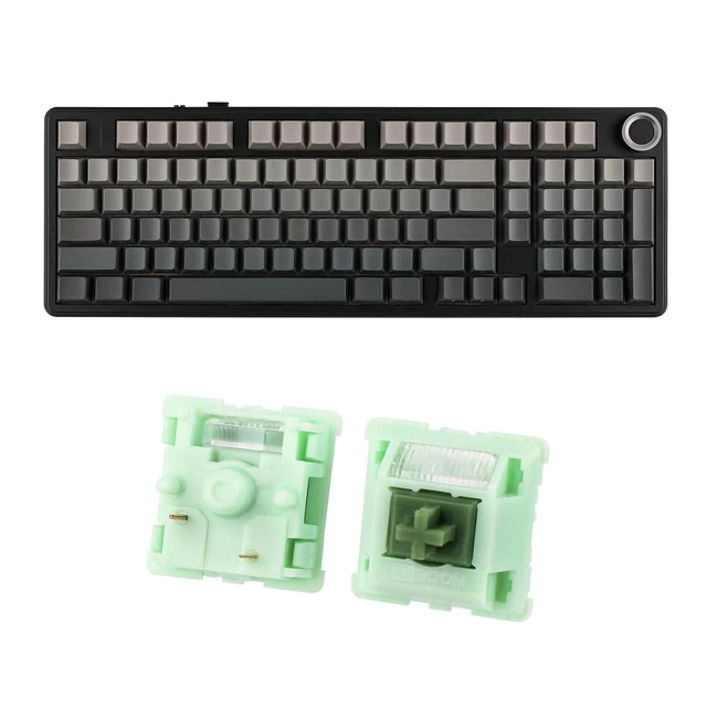 Alt view image 2 of 2 - Aula F99 PRO 96% Mechanical Keyboard with 70 Pieces Matcha V2 Switches