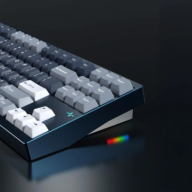 Alt view image 12 of 14 - WOBKEY Crush 80 Reboot CNC Aluminum 5-Second Quick-Release Triple-Mode Connectivity Mechanical Keyboard with Superior Acoustics (Pro Pink)