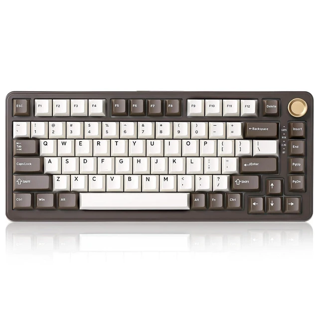 Alt view image 2 of 2 - B75 PRO Wireless Mechanical Keyboard,75% Layout with Knob,Hot Swap Gasket Structure,Creamy Pre-lubed