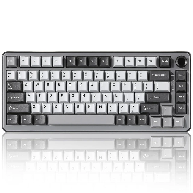 Alt view image 2 of 2 - B75 PRO Wireless Mechanical Keyboard,75% Layout with Knob,Hot Swap Gasket Structure,Creamy Pre-lubed