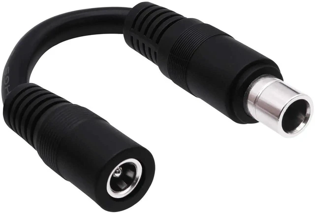 Main image of 14.5CM DC5521 Female to DC8020 Male Adapter Cable, 5.5x2.1mm to 8.0x2.0mm DC Power Converter Cord for Solar Panel Portable Power Station