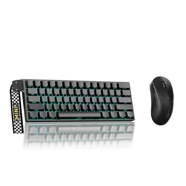 Alt view image 2 of 2 - Aula MINI60 HE PRO - 60% Mechanical Gaming Keyboard Wireless, Hall Effect Magnetic Switch(Black)+SOL