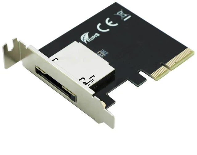 Main image of PCIe 4x CFexpress Type B Card Reader, PCIe Gen3/4 CFexpress Memory Card Adapter Compatible with Sony ProGrade Lexar Type B Cards