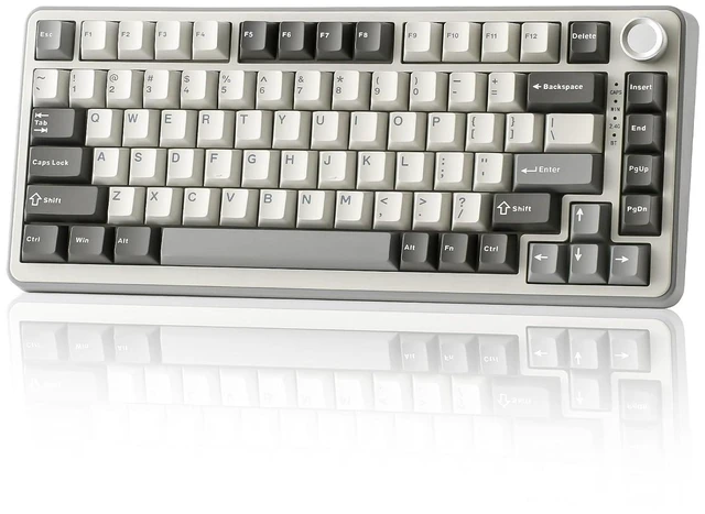 Alt view image 2 of 2 - B75 PRO Wireless Mechanical Keyboard,75% Layout with Knob,Hot Swap Gasket Custom Structure,Creamy Pr