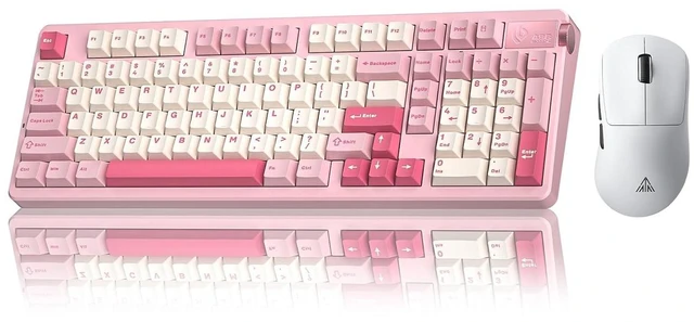 Alt view image 2 of 2 - LEOBOG A98 Wireless Mechanical Keyboard, Tri-Mode BT5.0/2.4GHz/USB-C, Creamy Keyboard with Number Pa