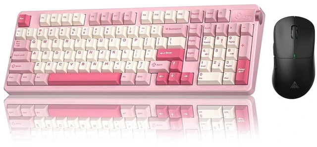 Alt view image 2 of 2 - LEOBOG A98 Wireless Mechanical Keyboard, Tri-Mode BT5.0/2.4GHz/USB-C, Creamy Keyboard with Number Pa