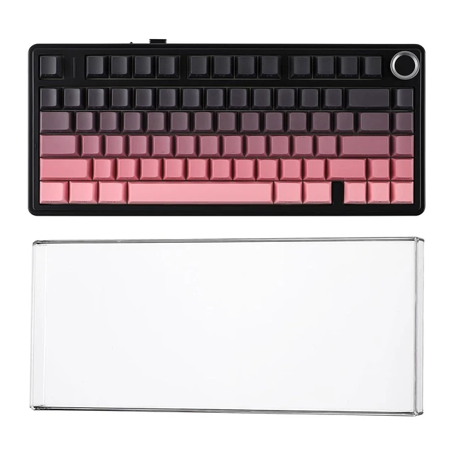 Alt view image 2 of 2 - Aula F75 PRO 75% Gaming Keyboard with KiiBoom Premium Acrylic Transparent Keyboard Dust Cover