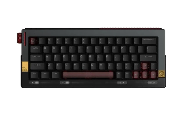 Alt view image 13 of 13 - Retro 63 RT HE Magnetic Wired Gaming Keyboard with Mechanical Feel, Metal Aluminum with 8K Low Latency and Mode Switching RGB - Dark Void
