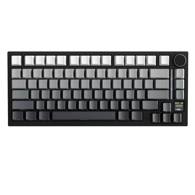 Alt view image 2 of 2 - X820 Ultra 75% Wireless Gaming Mechanical Keyboard Hot-Swappable Gasket Mount RGB Backlit BT/2.4G/Wi