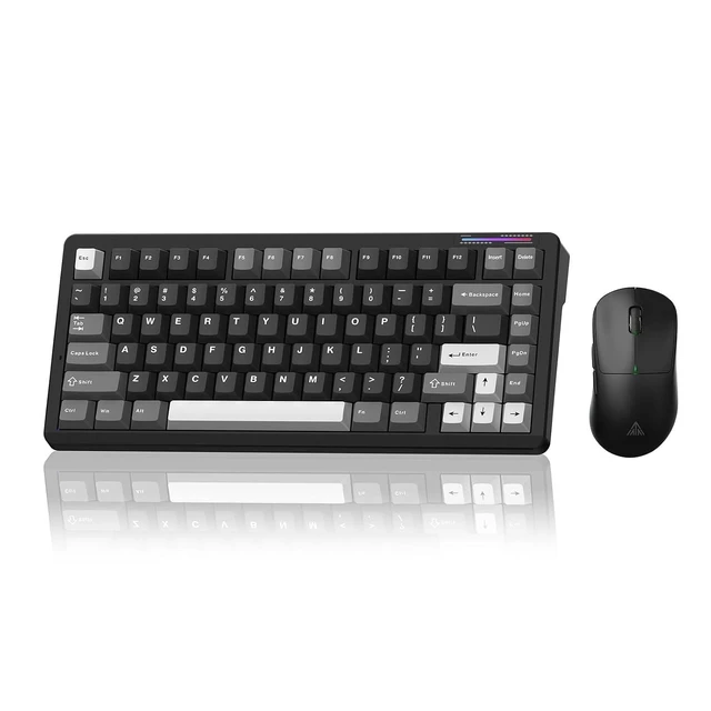 Alt view image 2 of 2 - LINGBAO K75 Wireless Mechanical 75% Anime Gaming Keyboard+SM850 - Wireless Gaming Mouse