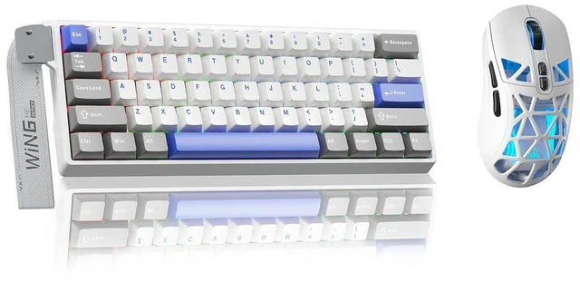 Alt view image 2 of 2 - Aula WIN60 HE MAX- 60% Mechanical Gaming Keyboard Wired, Hall Effect Magnetic Switch Keyboard+SM802