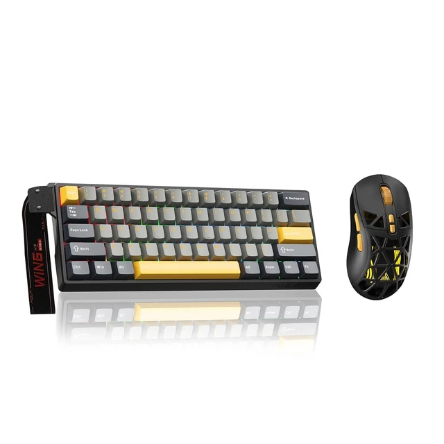 Alt view image 2 of 2 - Aula WIN60 HE MAX- 60% Mechanical Gaming Keyboard Wired, Hall Effect Magnetic Switch Keyboard+SM802