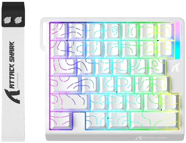 Alt view image 2 of 2 - M36 HE Rapid Trigger Gaming Keyboard, 36-Key One-Handed Hall Effect Magnetic Switches, 8000Hz Pollin