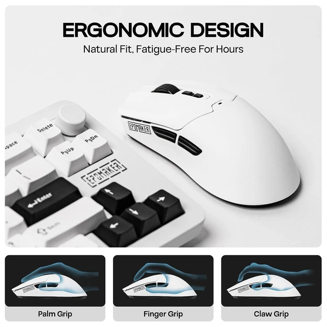 Alt view image 14 of 14 - HE68 Lite Hall Effect Gaming Keyboard+Click Lite Wireless Gaming Mouse