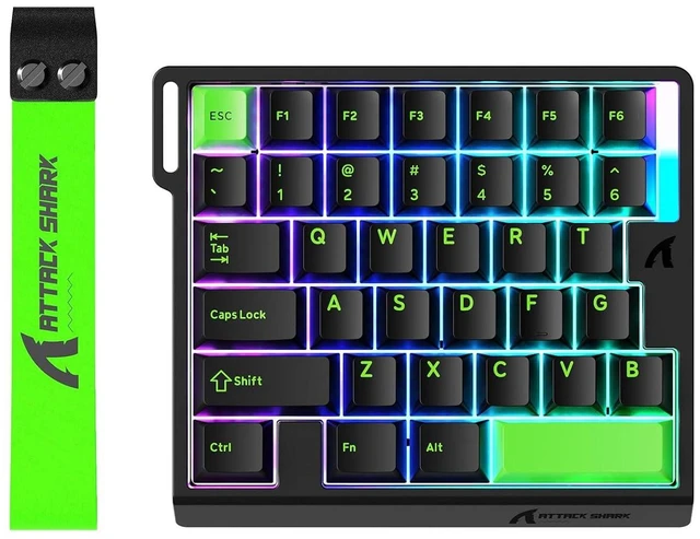 Alt view image 2 of 2 - M36 HE Rapid Trigger Gaming Keyboard, 36-Key One-Handed Hall Effect Magnetic Switches, 8000Hz Pollin