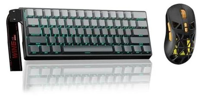 Main image of Aula WIN60 HE - 60% Mechanical Gaming Keyboard Wired, Hall Effect Magnetic Switch Keyboard+SM802 Wir