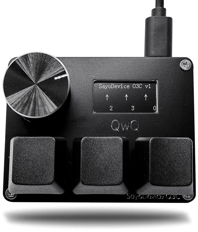 Main image of SayoDevice O3C OSU Keyboard Rapid Trigger Hall Switches Magnetic Linear Switches Keyboard with Knob