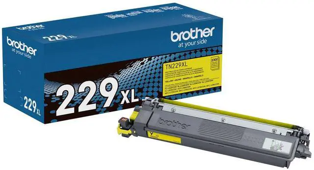Main image of Genuine TN229XLY Yellow High Yield Printer Toner Cartridge - Print up to 2,300 Pages(1) | Prints up to 2,300 pages