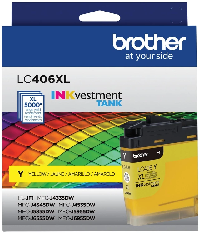 Main image of LC406XLY High Yield Yellow Ink Cartridge