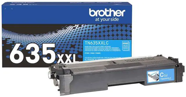 Main image of Genuine TN635XXLC Super High Yield Cyan Toner Cartridge, 1 Pack | Single pack