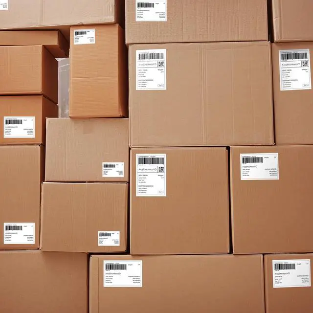 Alt view image 6 of 6 - Premium White Address Shipping UPC Laser/Inkjet Labels Made in The USA (4" X 6" 8000 Labels)