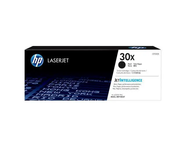 Alt view image 6 of 6 - 30X Black High-Yield Toner Cartridge | Works LaserJet Pro M203 Series, LaserJet Pro MFP M227 Series | CF230X | High yield document printing with 3500 page capacity and recycling guide