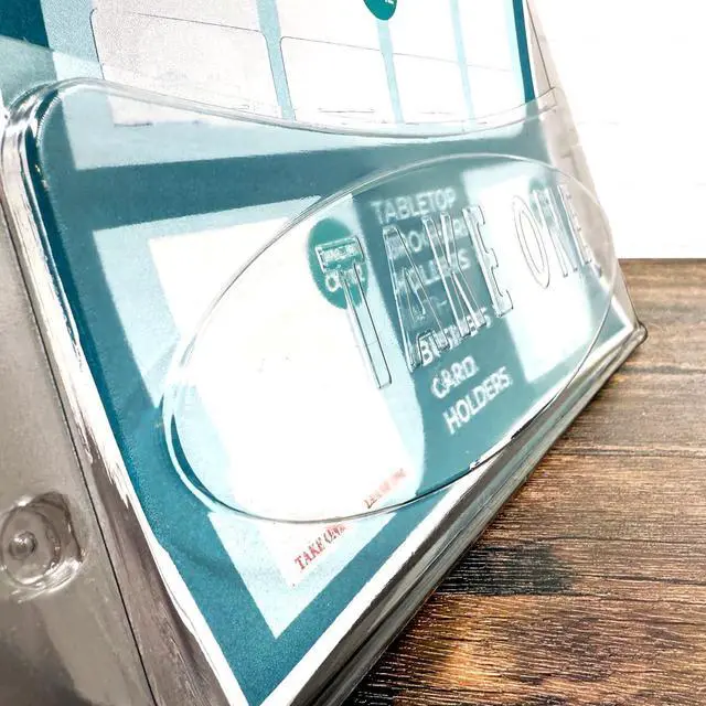 Alt view image 3 of 7 - Tabletop Brochure Holder 20 Pack - Eco-Friendly, Can Hold 200, 8.5 x 11 Documents, Flyers, Maps & Brochures or Other Marketing Needs (TAKE ONE - Tabletop, Pack of 20)
