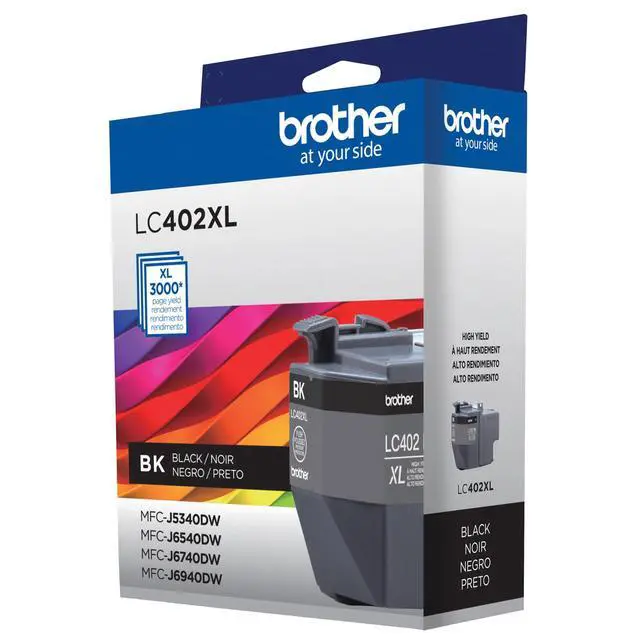 Alt view image 4 of 5 - Genuine LC402XLBK High Yield Black Ink Cartridge