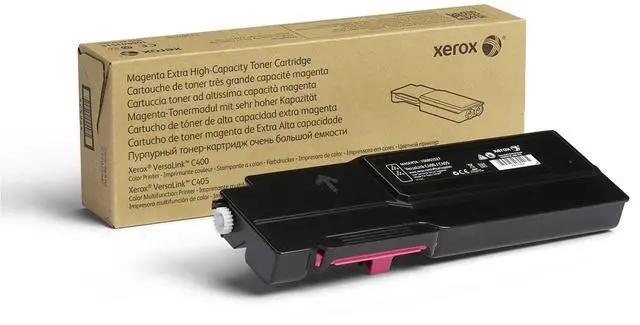 Main image of VersaLink C400/C405 Magenta Extra High Yield | Genuine magenta toner, extra high 8000 page yield, vivid color, VersaLink C400 and C405 compatibility