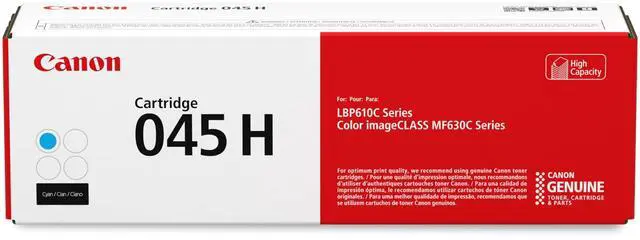 Main image of Genuine 045 Cyan Toner Cartridge High Capacity Compatible with LBP612Cdw, MF632Cdw, MF634Cdw