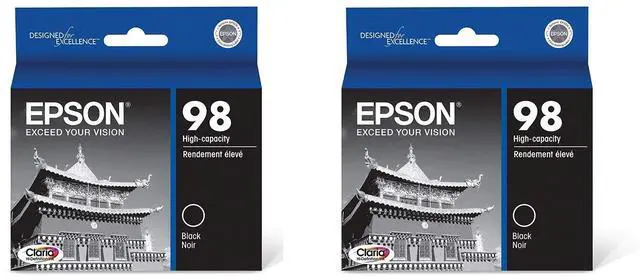 Main image of T098120 Claria Hi-Definition Black High Capacity Cartridge Ink - 2 Pack