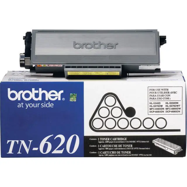 Alt view image 3 of 6 - TN-620 DCP-8080 8085 HL-5340D 5350 5370 MFC-8480 8680 8690 8890 Toner -Cartridge (Black) in Retail Packaging, 1 Size