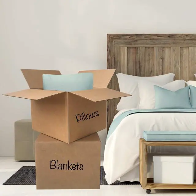 Alt view image 7 of 7 - Large Moving Boxes 20" x 20" x 15" Pack of 12, Corrugated Cardboad Boxes For Packing, Shipping, Packing & Moving | Sturdy Corrugated Cardboard Construction for Moving, Shipping, and Storage