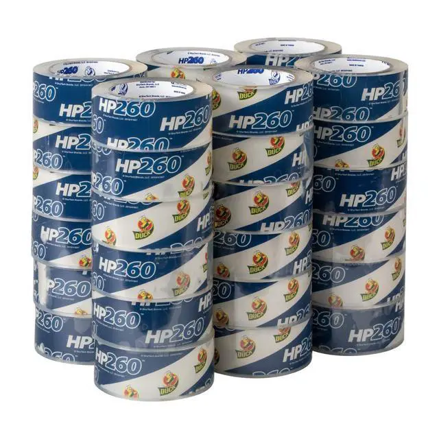 Alt view image 3 of 7 - High Performance Clear Packing Tape Refills - 36 Rolls of HP260 Strong Packaging Tape for Shipping, Moving, Mailing & Storage Boxes - 3" Core, 1.88 Inch x 60 Yards, Clear (1144714)