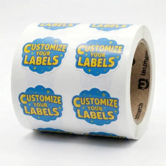 Main image of Custom Die Cut Sticker Roll Labels for Business (Die-Cut)