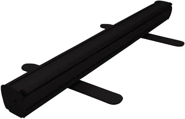 Alt view image 2 of 2 - Custom Retractable Banner with Aluminum Frame - Portable, Durable & Easy Setup - For Events, Promotion & Advertising (Black Stand, 33"x81")