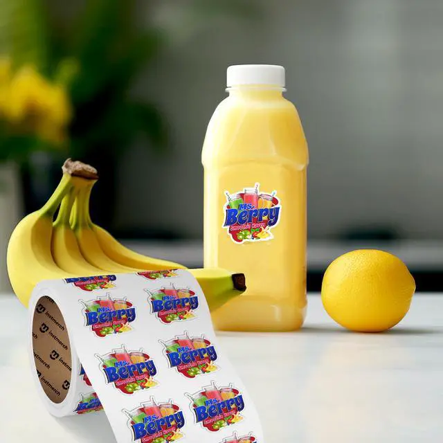 Alt view image 4 of 5 - Custom Die Cut Sticker Roll Labels for Business (Die-Cut)