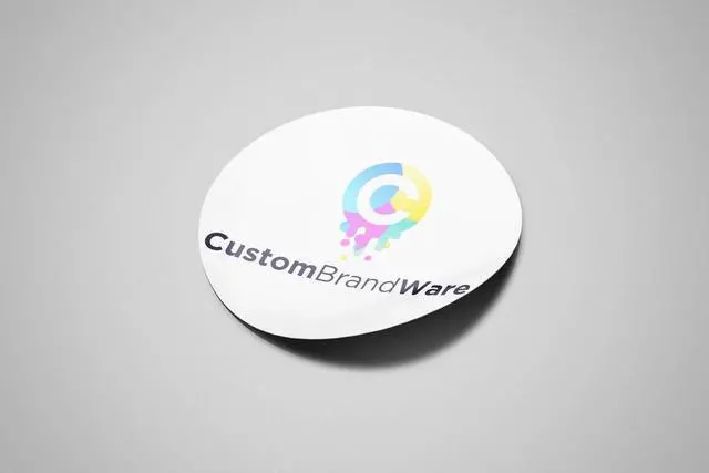 Alt view image 5 of 7 - 50+ Custom Circle Sticker Labels, Gloss/Matte Custom Sticker, Any Text Or Image, Your Logo Design is Printed on Premium Paper (3 inch Circle)