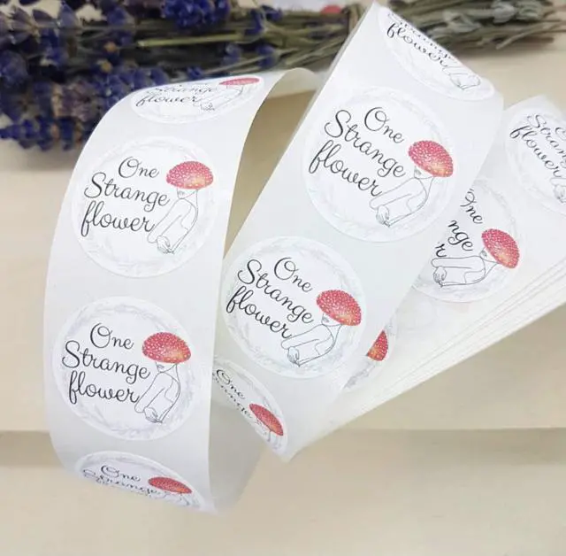 Alt view image 7 of 7 - 50+ Custom Circle Sticker Labels, Gloss/Matte Custom Sticker, Any Text Or Image, Your Logo Design is Printed on Premium Paper (3 inch Circle)