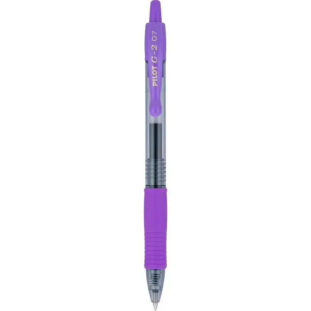 Alt view image 5 of 6 - G2 Premium Gel Roller Pens, Purple Ink Pens Fine Point, Pack of 12