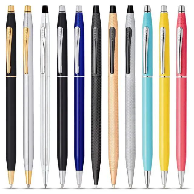 Alt view image 4 of 7 - Classic Century Black Lacquer Ballpoint Pen, Medium Point, Black Ink | Refillable Pen for Effortless Writing, Durable Construction, Premier Distinctive Look, Gift-Ready Presentation