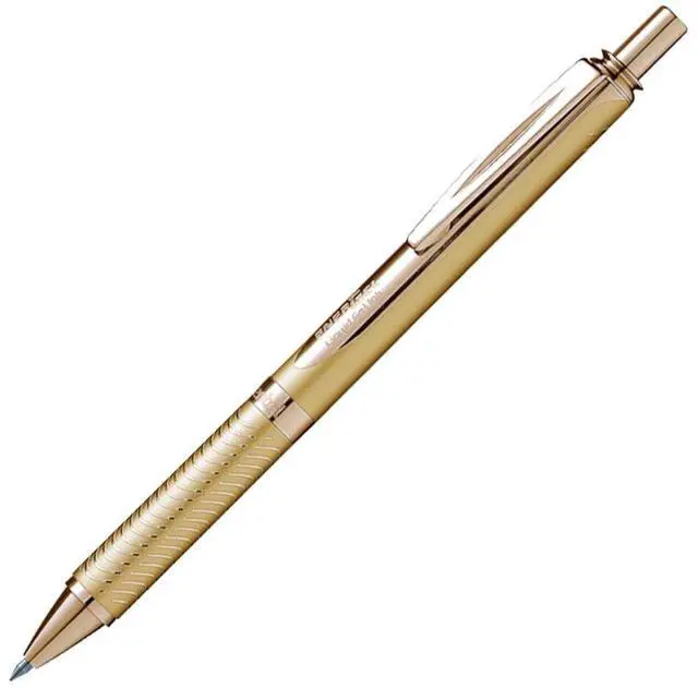 Main image of BL407-A line Width, Liquid Gel-Roller Sterling with a Pressure Mechanism, 0.35 mm Gold