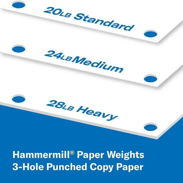 Alt view image 7 of 7 - Printer Paper, Great White 30% Recycled Paper, 3 Hole - 92 Bright, Made in the USA, 086702C - 10 Ream (5,000 Sheets)