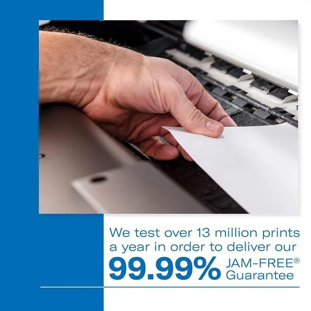 Alt view image 4 of 7 - Printer Paper, Fore Multipurpose 20 lb Copy Paper, 11 x 17 - 5 Ream (2,500 Sheets) - 96 Bright, Made in the USA, 103192C